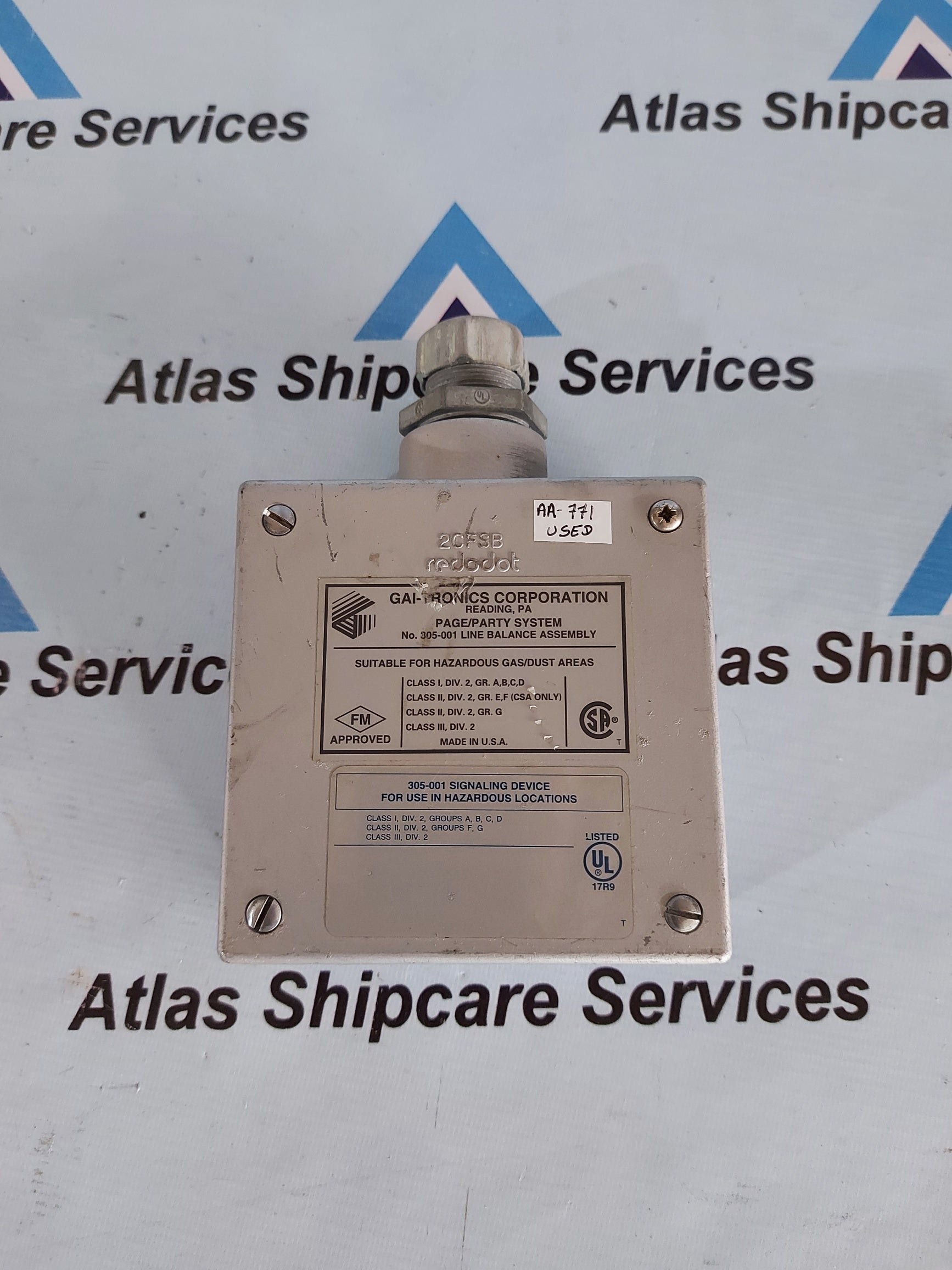 GAI-TRONICS 305-001 LINE BALANCE ASSEMBLY